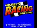 Mickey's Racing Adventure (Euro, USA) - Screen 5