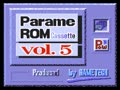 Parame ROM Cassette Vol. 5 (Jpn) - Screen 1