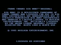 Frank Thomas Big Hurt Baseball (USA) - Screen 1