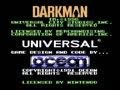 Darkman (Euro) - Screen 1