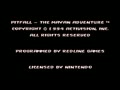 Pitfall - The Mayan Adventure (USA) - Screen 1