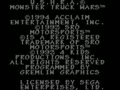 Monster Truck Wars (Euro, USA) - Screen 1