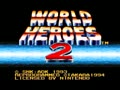 World Heroes 2 (USA) - Screen 4