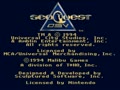 SeaQuest DSV (Euro) - Screen 1