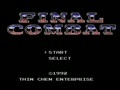 Final Combat (Tw, NES cart)