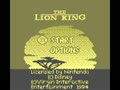 Disney's The Lion King (Euro) - Screen 2