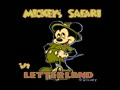 Mickey's Safari in Letterland (USA)