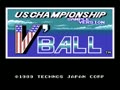 U.S. Championship V'Ball (Jpn, Prototype) - Screen 1