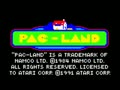 Pac-Land (Euro, USA) - Screen 1