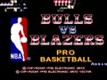 NBA Pro Basketball - Bulls vs Blazers (Jpn) - Screen 3