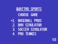 Super Sports Challenge (Euro, Plug-Thru Cart) - Screen 1