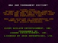 NBA Jam Tournament Edition (World) - Screen 1