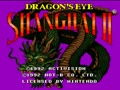 Shanghai II - Dragon's Eye (USA) - Screen 2