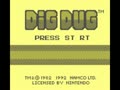 Dig Dug (Euro) - Screen 2