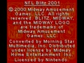 NFL Blitz 2001 (USA) - Screen 1
