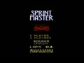 Sprint Master - Screen 1