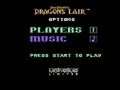 Dragon's Lair (Euro) - Screen 2