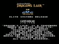 Dragon's Lair (Euro) - Screen 3