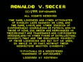 Ronaldo V-Soccer (USA) - Screen 1