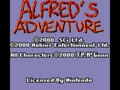 Alfred's Adventure (Euro) - Screen 1