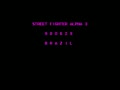Street Fighter Alpha 3 (Brazil 980629) - Screen 1