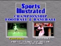 Sports Illustrated Championship Football & Baseball (USA, Prototype) - Screen 2