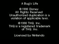A Bug's Life (USA) - Screen 1