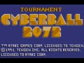 Tournament Cyberball 2072 (Euro, USA) - Screen 1