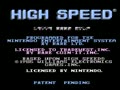 High Speed (Euro) - Screen 1