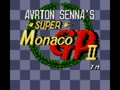 Ayrton Senna's Super Monaco GP II (Euro, USA) - Screen 5
