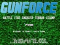 GunForce - Battle Fire Engulfed Terror Island (Euro, Prototype) - Screen 5