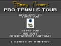 Jimmy Connors Pro Tennis Tour (Fra) - Screen 1