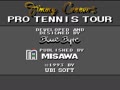 Jimmy Connors Pro Tennis Tour (Jpn) - Screen 1