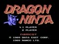 Dragon Ninja (Jpn, Rev. A) - Screen 1