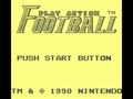 Play Action Football (USA) - Screen 2