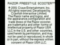 Razor Freestyle Scooter (USA) - Screen 1