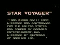Star Voyager (USA) - Screen 1