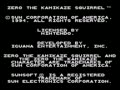 Zero the Kamikaze Squirrel (Euro) - Screen 1