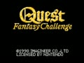 Quest - Fantasy Challenge (USA) - Screen 2