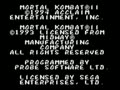 Mortal Kombat II (World) - Screen 1