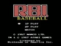 R.B.I. Baseball (USA) - Screen 1