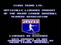 Tecmo Super Baseball (USA) - Screen 1