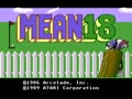 Mean 18 (NTSC) - Screen 1
