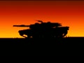 Garry Kitchen's Super Battletank - War in the Gulf (USA) - Screen 1