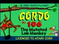 Gordo 106 - The Mutated Lab Monkey (Euro, USA) - Screen 1