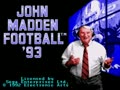 John Madden Football '93 (Euro, USA) - Screen 2