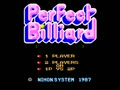 Perfect Billiard (MC-8123, 317-0030) - Screen 1