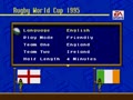Rugby World Cup 1995 (Euro, USA) - Screen 2