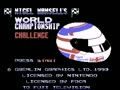 Nigel Mansell's World Championship Racing (Euro) - Screen 2