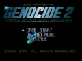 Genocide 2 (Jpn, Prototype) - Screen 1